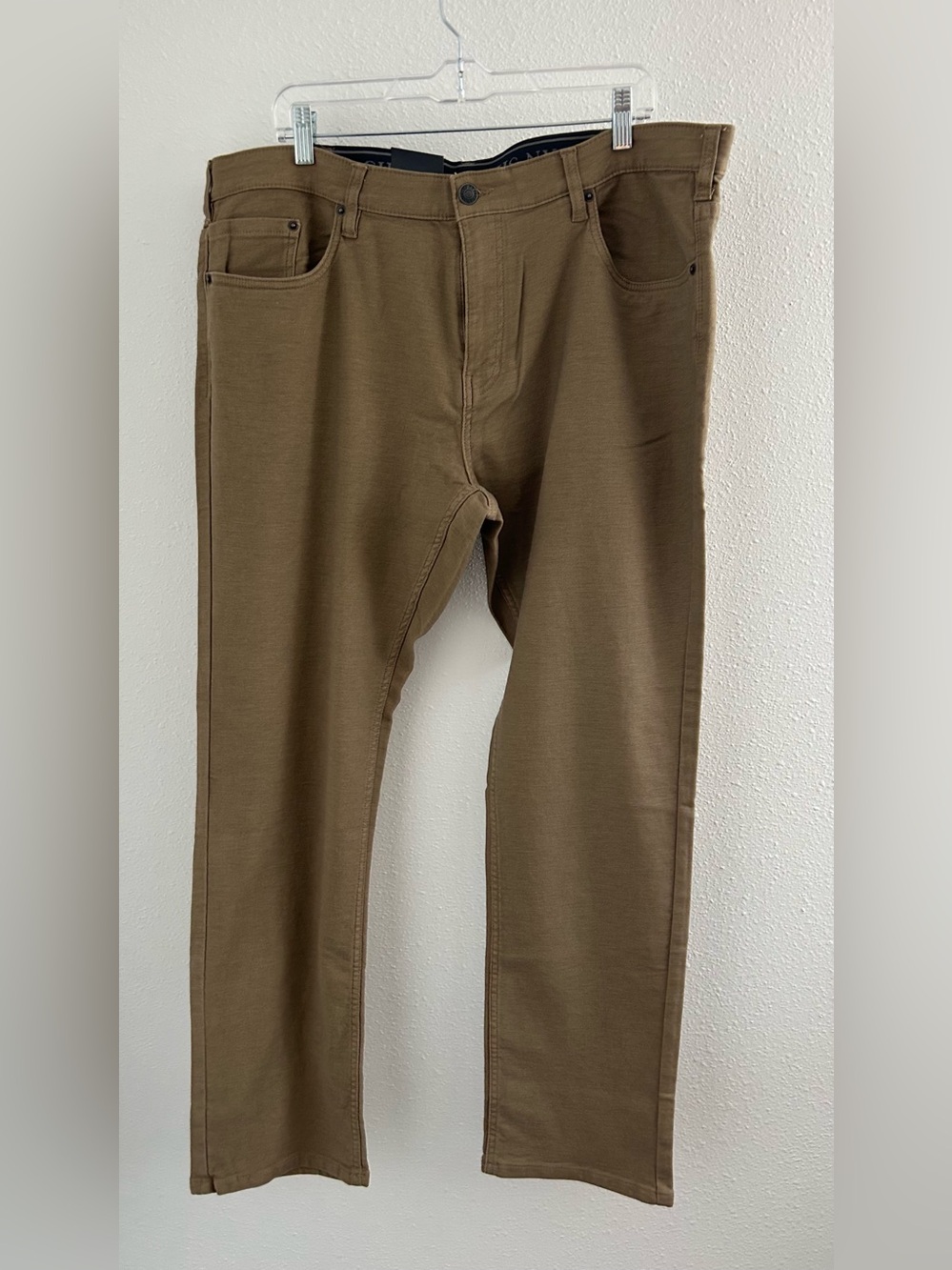 Jachs Brown Straight-Leg Men’s Pants